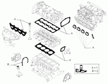 abarth  БЛОК И ГОЛОВКА ЦИЛИНДРОВ