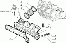 alfa-romeo  ВСАСЫВАЮЩИЙ КАНАЛ