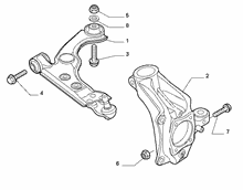 alfa-romeo  SWING ARMS AND MOUNTINGS