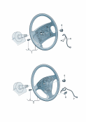 audi 419020 Pулевое колесо. для а/м с подушкой безопасн.
