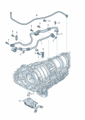 audi 317070 Напорный маслопровод для охлаждения масла коробки передач. для 6-ступенчатой АКП