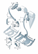 audi 857070 Ремни безопасности