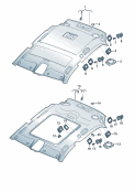 audi 867055 Обивка крыши