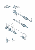 audi 501010 Приводной вал