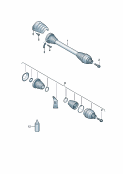 audi 501010 Приводной вал