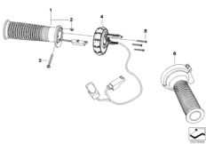 bmw-moto 32_1874 Ручки руля с подогревом/мультиконтроллер
