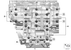 bmw-moto 11_4752 Болты крепления картера двигателя
