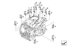 bmw-moto 11_3837 Резьбовое соединение картера двигателя Л