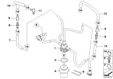 bmw-moto 16_0627 Распределитель топлива/регулят.давления
