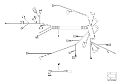 bmw 12_0915 Engine wiring harness