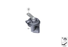 bmw 61_2154 Avertisseur sonore