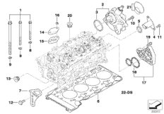 bmw 11_3178 Cylinder head attached parts