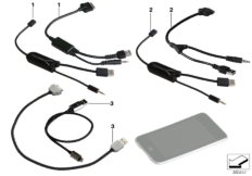 bmw 03_1303 Adaptateur de câble Apple iPod / iPhone