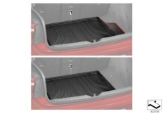 bmw 03_0272 Fitted luggage compartment mat