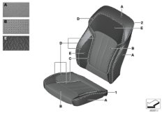 bmw 91_1512 Individual cover,Klima-Leather comf.seat