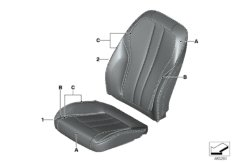 bmw 91_1509 Indiv.cover, basic seat, front
