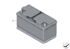 bmw 61_1853 seulement p Japon-Batterie original BMW