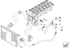 bmw 11_3511 Cooling System Water Hoses
