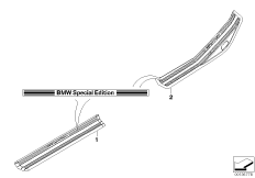 bmw 91_0568 Индивид.накладка "BMW Special Edition"
