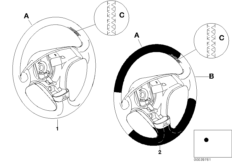 bmw 91_1392 Volant sport individ., airbag,SA 255