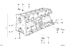 bmw 11_1177 Carter-moteur