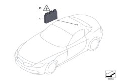 bmwi 66_0172 Сигнализация авар.сближен.при парк.(PDC)