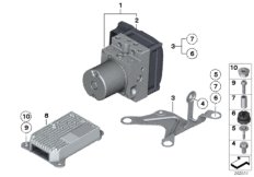 bmwi 34_2042 Hydroaggregat DSC/Steuergerät/Halterung