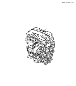 chevrolet RG00-230 GM,GN69 ДВИГ. СБ. 2,4 Л4 ENGINE ASM & PARTIAL ENGINE(LE9/2.41)