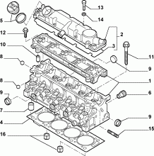 fiat-prof  CRANKCASE AND CYLINDER HEAD