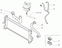 fiat-prof  RADIATOR AND PIPING