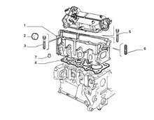 fiat-prof  CYLINDER HEAD AND GASKETS