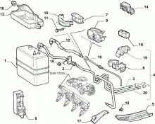 fiat-prof  ТРУБОПРОВОДЫ ТОПЛИВНОГО БАКА