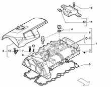 fiat-prof  CYLINDER HEAD AND GASKET COVERS