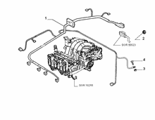 fiat  ENGINE HARNESS AND SUPPORTS
