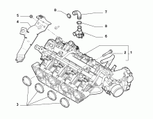 fiat  INTAKE MANIFOLD AND BUTTERFLY CLIPS