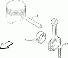 fiat  COUPLING RODS AND HALF BEARINGS
