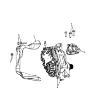 fiat  FRONT AXLE AND POWER TAKE-OFF