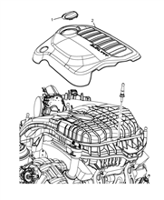 fiat  ENGINE COVER
