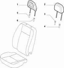 fiat  FRONT SEAT COVERS