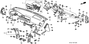 honda B__3700 ПАНЕЛЬ УПРАВЛЕНИЯ