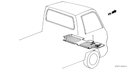 honda B__3601 КОВРИК