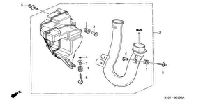 honda B__0106 RESONATOR CHAMBER (