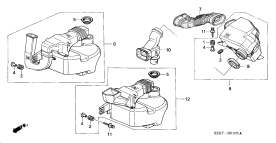 honda B__0105 RESONATOR CHAMBER