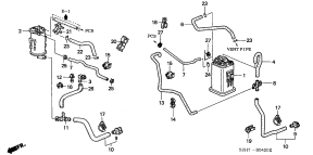 honda B__0420 КАНИСТРА