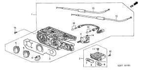 honda B__1701 РЕГУЛИРОВКА ОТОПЛЕНИЯ (RH)