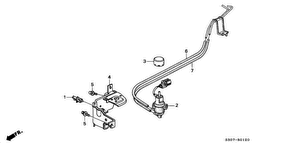 honda B__0120 EGR CONTROL DEVICE