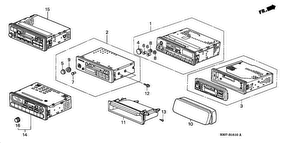 honda B__1610 AUTO RADIO