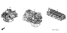 honda E__2010 ENGINE ASSY./ TRANSMISSION ASSY.