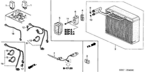 honda BOP0400 КОНДИЦИОНЕР (EVAPORATOR) (LH)