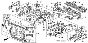 honda B__4900 FRONT BULKHEAD